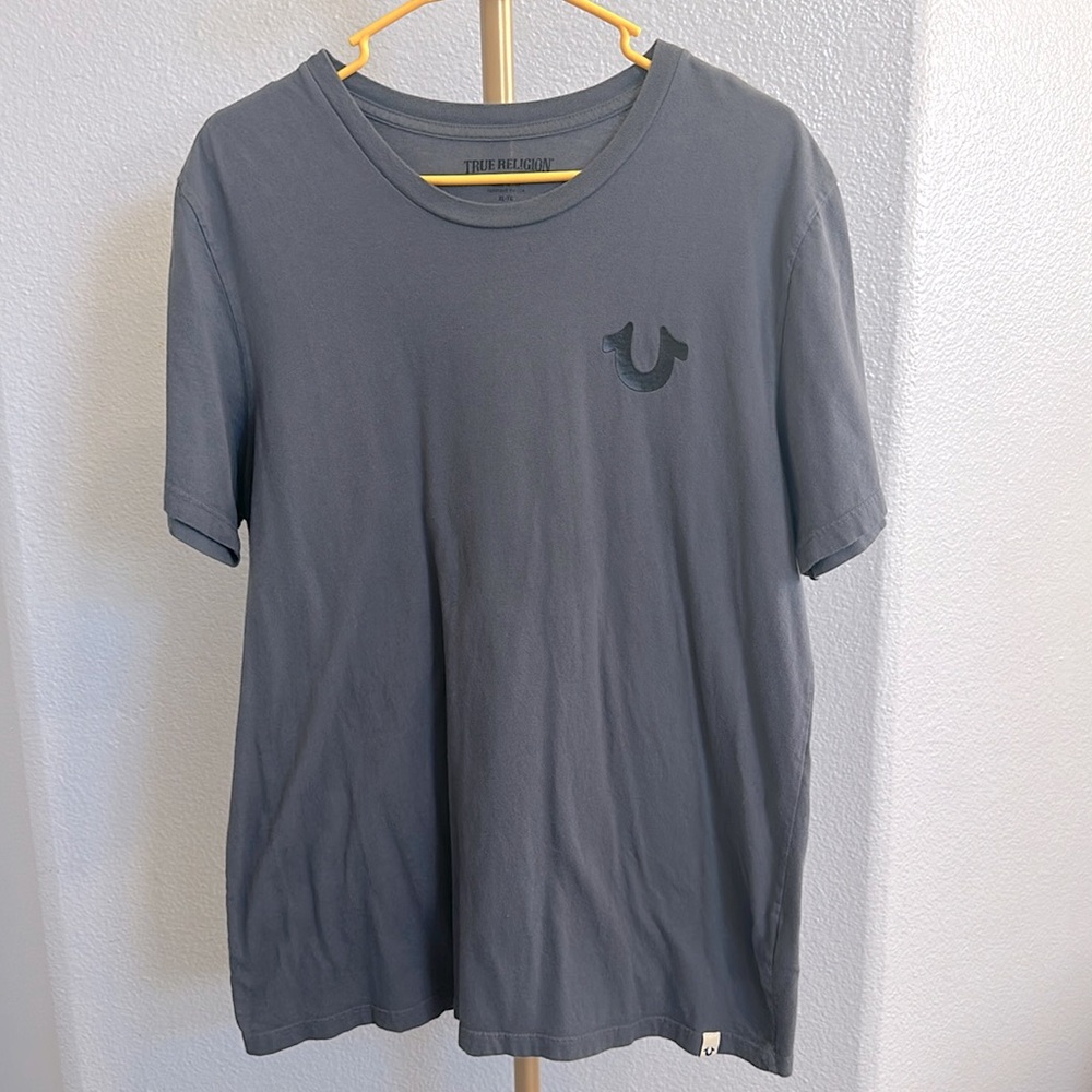 Men’s True Religion grey t-shirt size XL